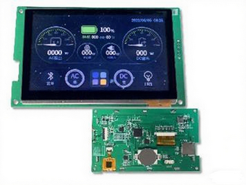 TFT显示屏仪表盘控制板
